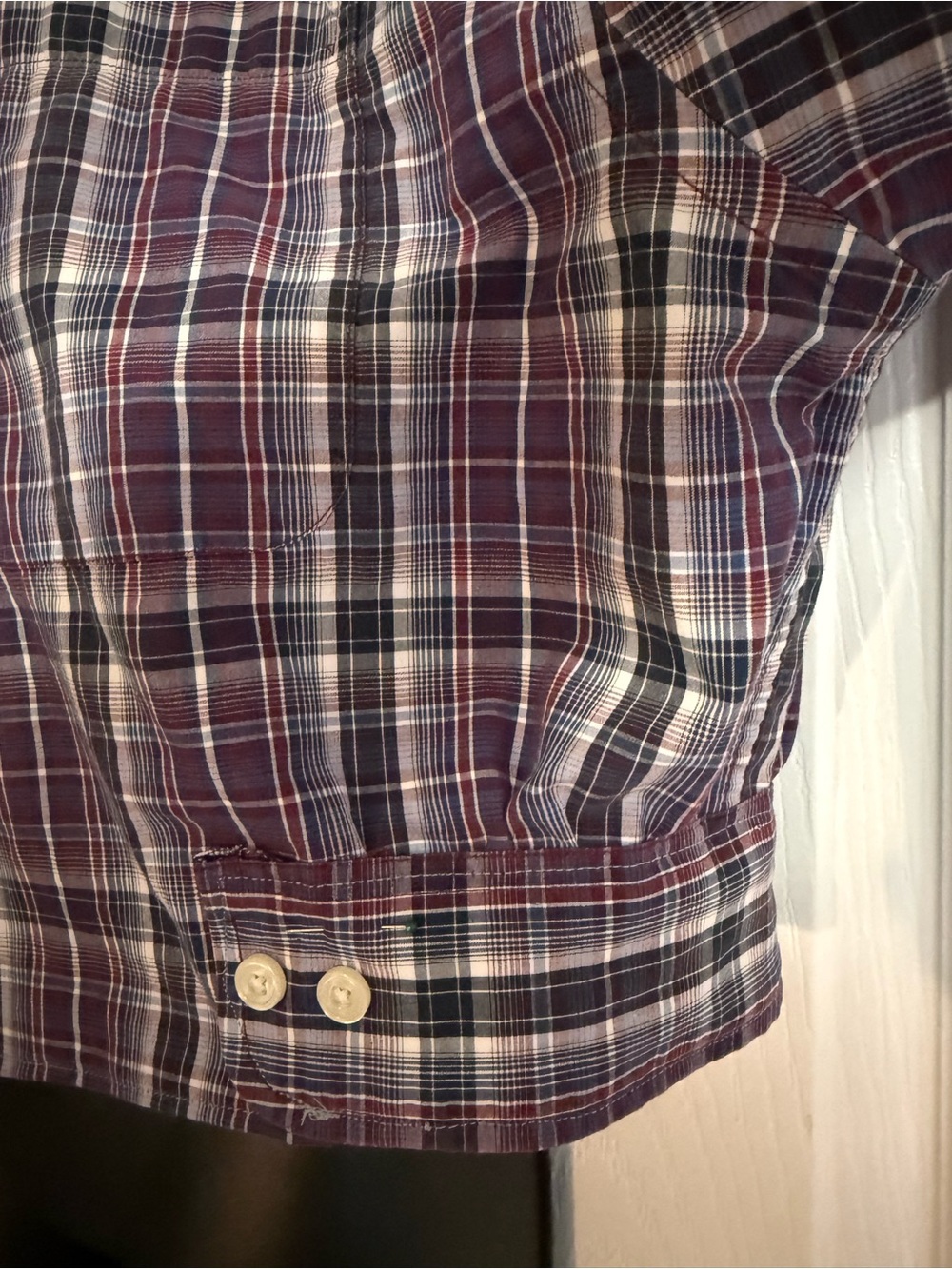 Upcycled Ruffled Collar Shirt - Picture 4 of 7